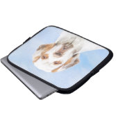 Clumber Spanischmalerei - Niedliche Original Dog A Laptopschutzhülle (Vorne Knopf)