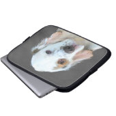 Clumber Spanischmalerei - Niedliche Original Dog A Laptopschutzhülle (Vorne Knopf)