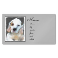 Clumber Spanischmalerei - Niedliche Original Dog A