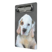 Clumber Spanischmalerei - Niedliche Original Dog A Mini Klemmbrett (Gewinkelt2)