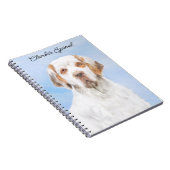 Clumber Spanischmalerei - Niedliche Original Dog A Notizblock (Rechte Seite)