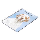 Clumber Spanischmalerei - Niedliche Original Dog A Notizblock (Linke Seite)