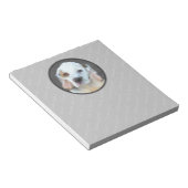 Clumber Spanischmalerei - Niedliche Original Dog A Notizblock (angewinkelt)