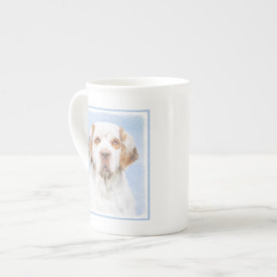 Clumber Spanischmalerei - Niedliche Original Dog A Porzellantasse