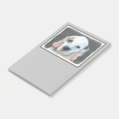Clumber Spanischmalerei - Niedliche Original Dog A Post-it Klebezettel (angewinkelt)