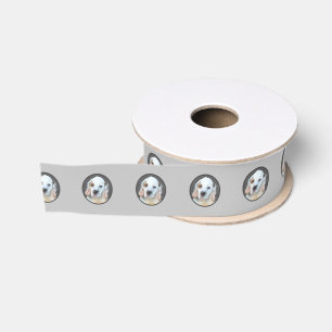 Clumber Spanischmalerei - Niedliche Original Dog A Ripsband