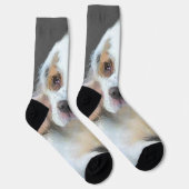 Clumber Spanischmalerei - Niedliche Original Dog A Socken (Rechts)