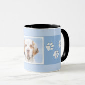 Clumber Spanischmalerei - Niedliche Original Dog A Tasse (VorderseiteRechts)