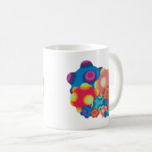 ClumpBubble Collage Kaffeetasse (VorderseiteRechts)