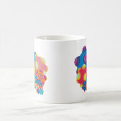 ClumpBubble Collage Kaffeetasse (Mittel)