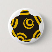 ClumpBubble Hummel Button (Vorderseite)