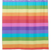 Clumpy Candy Stripe FC Duschvorhang (Vorderseite)