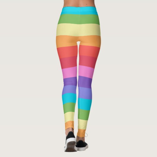 Clumpy Candy Stripe FC Leggings (Rückseite)