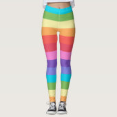 Clumpy Candy Stripe FC Leggings (Vorderseite)