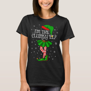 Clumsy Elf Weihnachten Matching Family Girls E T-Shirt