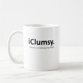 Clumsy Funny Mug Kaffeetasse (Links)