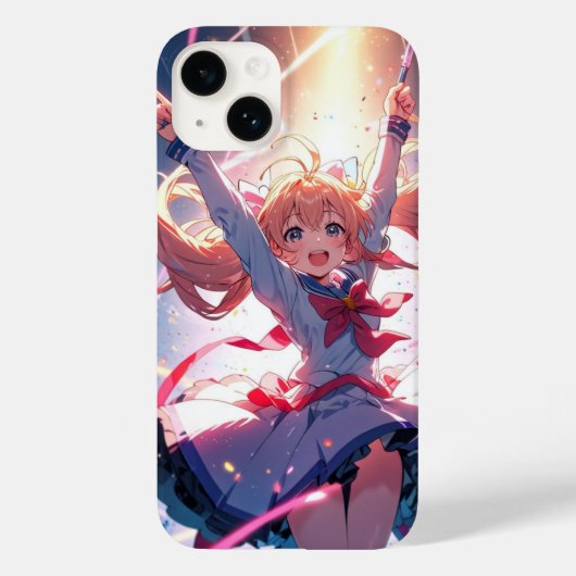 Clumsy Magical Girl Case-Mate iPhone Hülle (Rückseite)