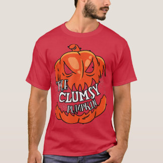 Clumsy Pumpkin Matching Family Group Halloween Par T-Shirt