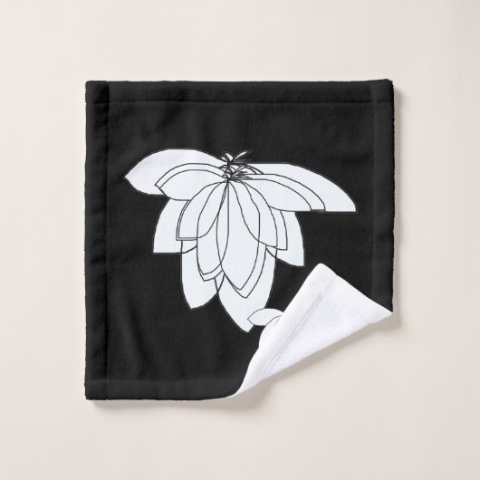 Cluster-Black-Geschenk Badhandtuch Set (Waschlappen)