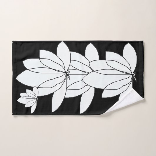 Cluster-Black-Geschenk Badhandtuch Set (Handtuch)