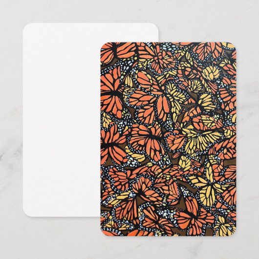 Cluster Dankeskarte (Vorne/Hinten)