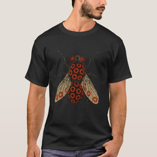 Cluster Fly Donuts Blank T-Shirt (Vorderseite)