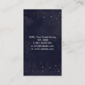 Cluster für Farbheilkristalle Visitenkarte (Rückseite)