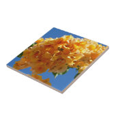 Cluster Golden Bougainvillea Floral Fliese (Seite)