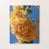 Cluster Golden Bougainvillea Floral Puzzle (Vertikal)