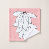 Cluster Peach-Geschenk Badhandtuch Set (Waschlappen)