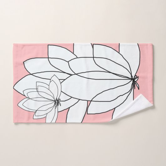 Cluster Peach-Geschenk Badhandtuch Set (Handtuch)