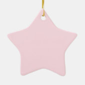 Cluster rosa Orchideen Keramik Ornament (Hinten)