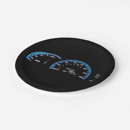 Cluster-Teller für Hybridfahrzeuge Pappteller (Schrägansicht)