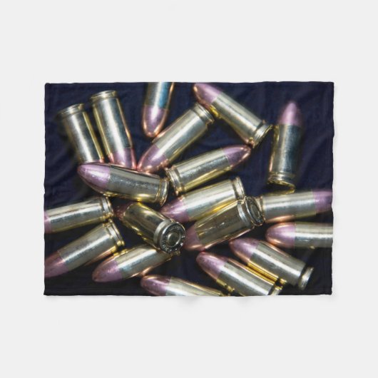 Cluster von 9 mm Ammo Fleecedecke (Vorderseite (Horizontal))