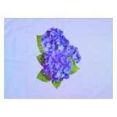 Cluster von Blue Hydrangea Tischdecke (Vorderseite (Horizontal))