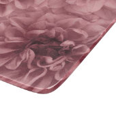 Cluster von Light Mauve Dahlia-Blume Schneidebrett (Ecke)