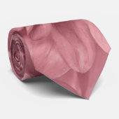 Cluster von Mauve Dahlias Floral Krawatte (Gerollt)