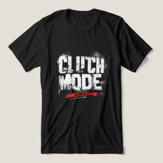 🔥 Clutch Mode Activated – Bold Gaming Typography Tri-Blend Shirt