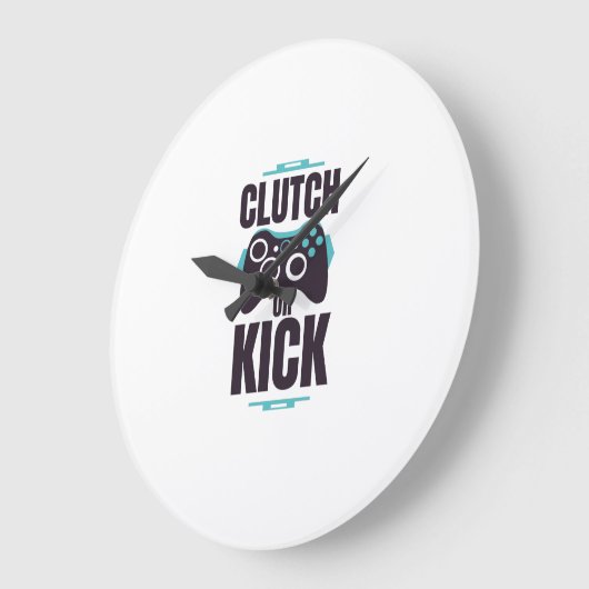 Clutch or kick große wanduhr (Winkel)