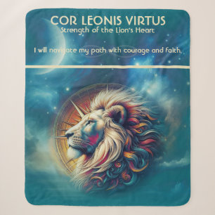 CLV-LIONCOMPASS2-BLANKET - SHERPA-BLANKET SHERPADECKE