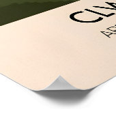 Clwydian Range AONB Travel Poster (Ecke)