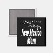 Cly And Sy New Mexico Mom Funny Humor Saying Quote Magnet (Vorderseite/Rückseite)
