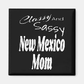 Cly And Sy New Mexico Mom Funny Humor Saying Quote Magnet (Vorne)