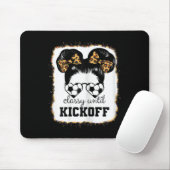 Cly Bis Anpfiff Gebleicht Leopard Lustig Fußball G Mousepad (Mit Mouse)