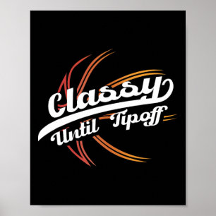 Cly bis Tipp Off Hoops Byll Bysketbyll Player Poster