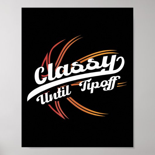 Cly bis Tipp Off Hoops Byll Bysketbyll Player Poster (Vorne)