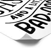 Cly Sy And A Little Bad-y Motivational Gift  Poster (Ecke)