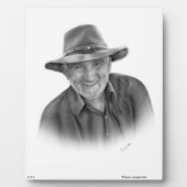 Clyde Bradford Sr. Fotoplatte (Vorderseite)