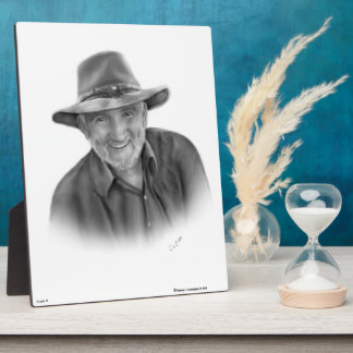 Clyde Bradford Sr. Fotoplatte