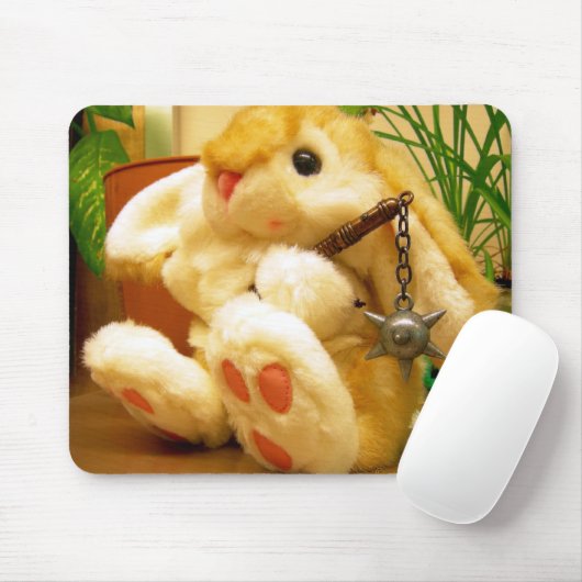 Clyde da Bunny Mousepad (Mit Mouse)
